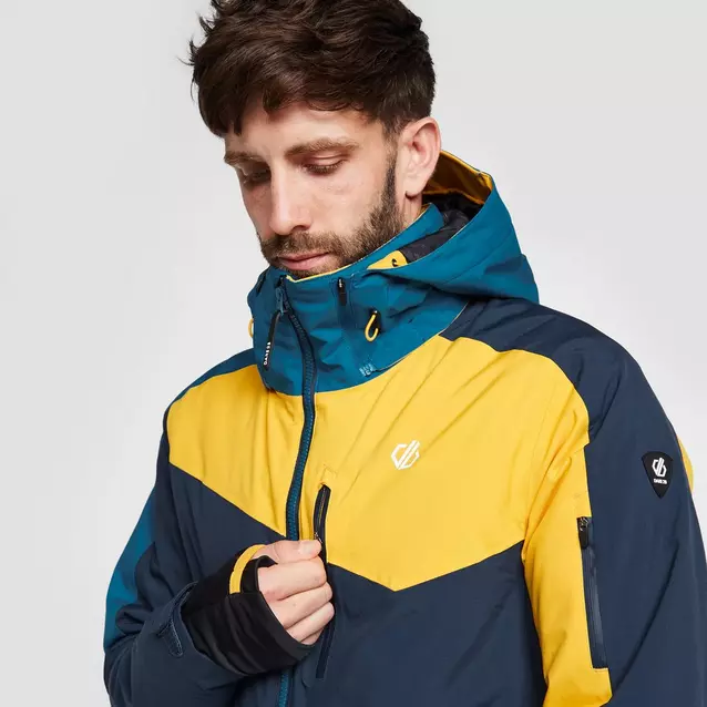 Dare2b, Supernova Jacket ski jacket men Nightfall Navy blue, yellow Ski  Wear