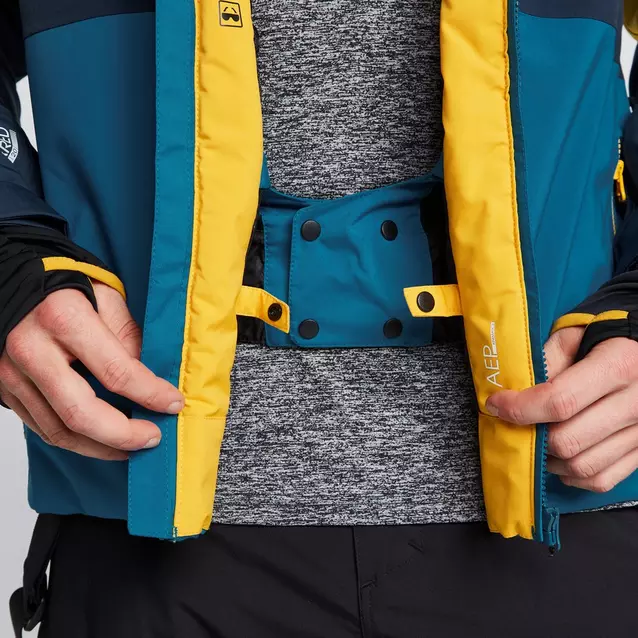 Dare2b, Supernova Jacket ski jacket men Nightfall Navy blue, yellow Ski  Wear