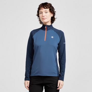 Blue Dare 2B Women's Involved Recycled Lightweight Core Stretch Midlayer