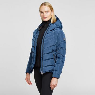 BLUE Dare 2B Women's Reputable Quilted Hooded Jacket