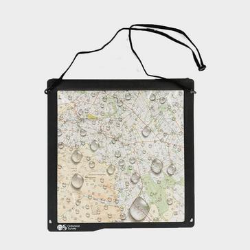 Grey Ordnance Survey Waterproof Map Case