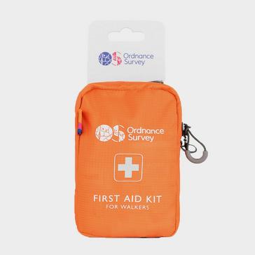 ORANGE Ordnance Survey Walker First Aid Kit