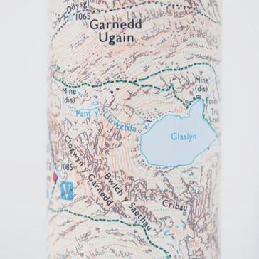 White Ordnance Survey Snowdon Thermal Bottle