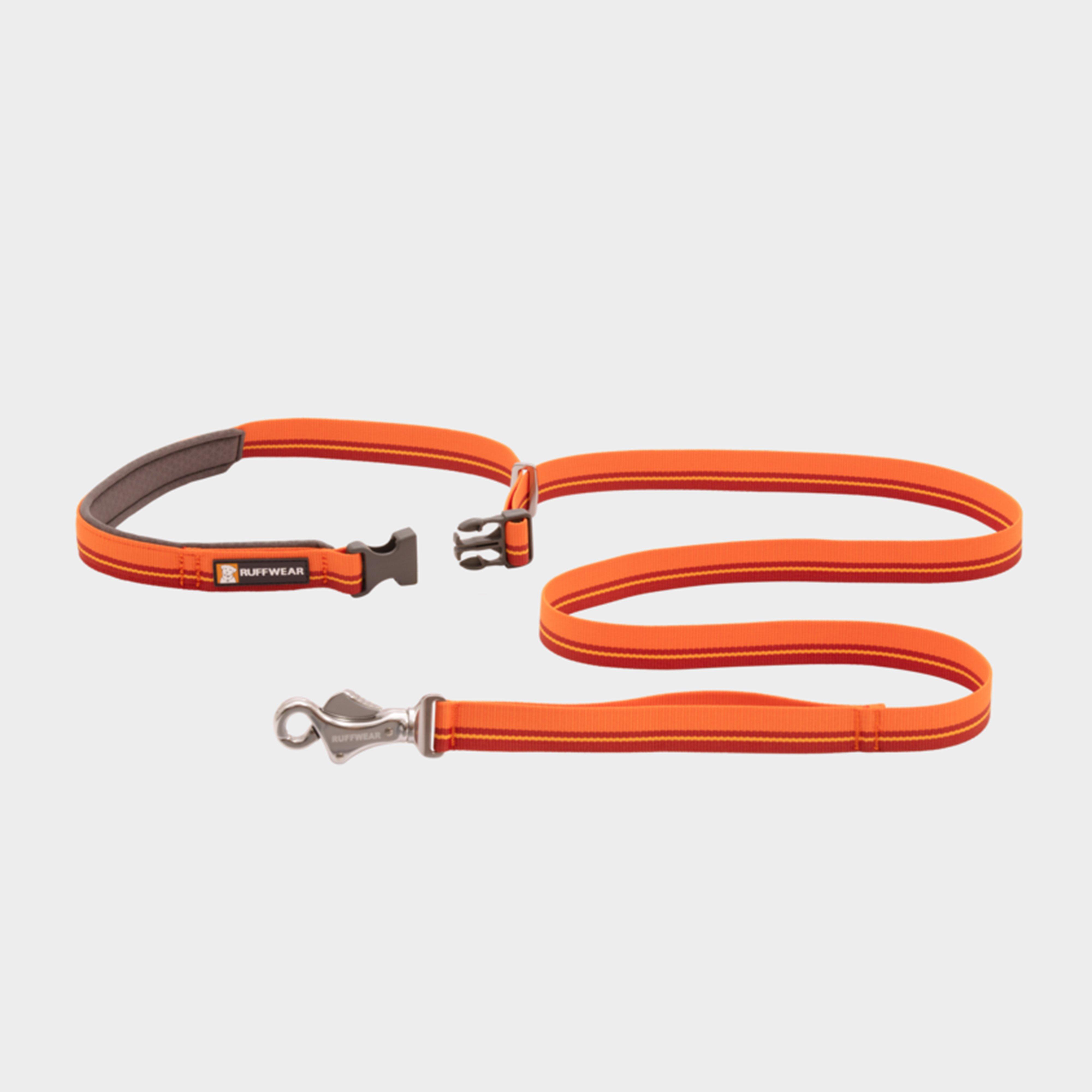 Image of Ruffwear Flat Out Adjustable Dog Lead - Orange/Orange, Orange/Orange