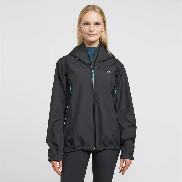 Womens black rab jacket clearance
