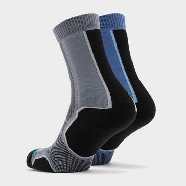 Navy 1000 MILE Men's Trek Socks 2 Pack