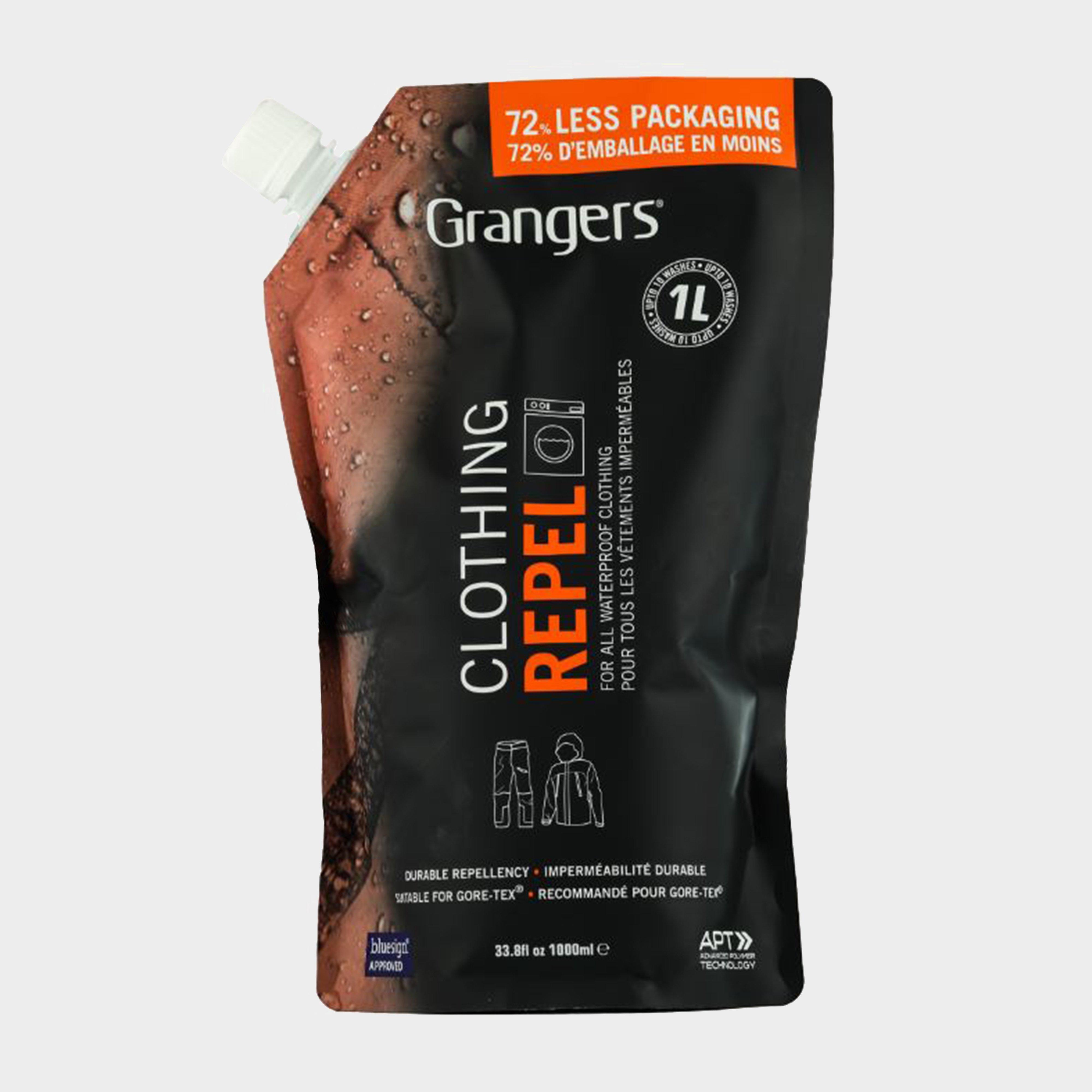 Image of Grangers Clothing Repel Eco Pouch 1 Litre - No Colour/No Colour, No Colour/No Colour
