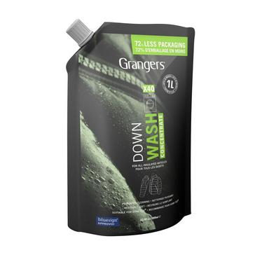 Black Grangers Down Wash Eco Pouch