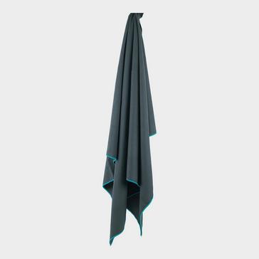 Grey LIFEVENTURE Recycled SoftFibre Towel XL