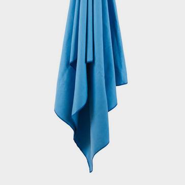 Blue LIFEVENTURE Recycled SoftFibre Towel Large