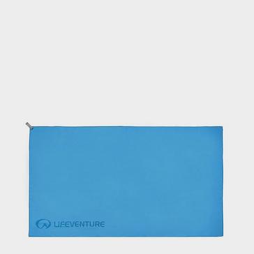 Blue LIFEVENTURE Recycled SoftFibre Towel XL