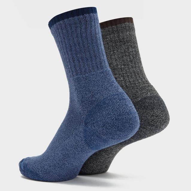 Peter Storm Essentials Men’s Walking Socks 2 Pack | Blacks