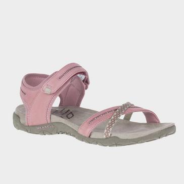 Pink Merrell Women's Terran Cross II Sandals