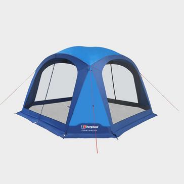 Blue Berghaus Dome Shelter