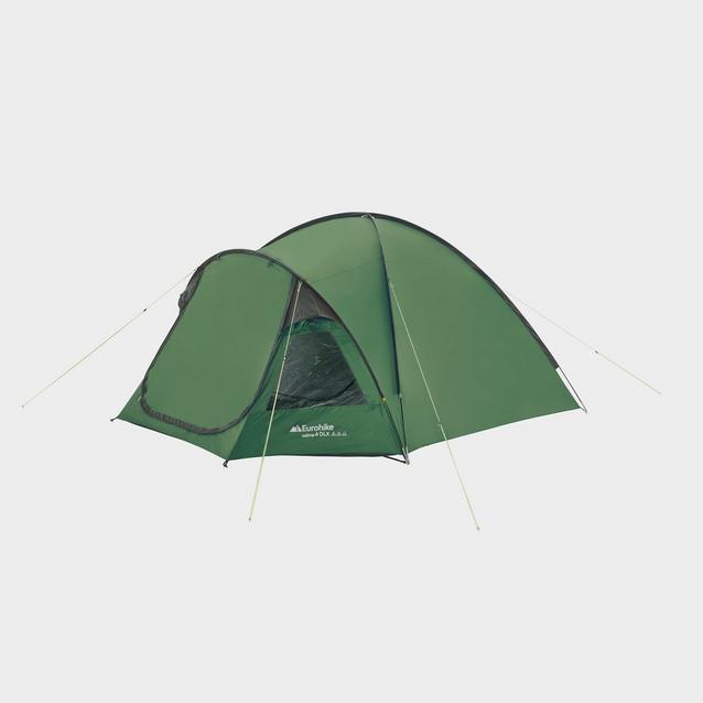 Green Eurohike Cairns 4 Deluxe Nightfall™  Tent image 1