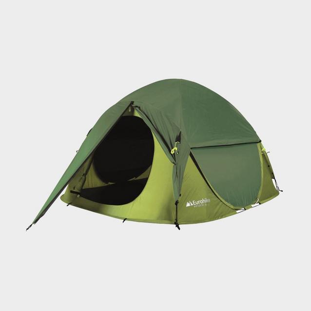 Green Eurohike Pop 400 DS Tent image 1