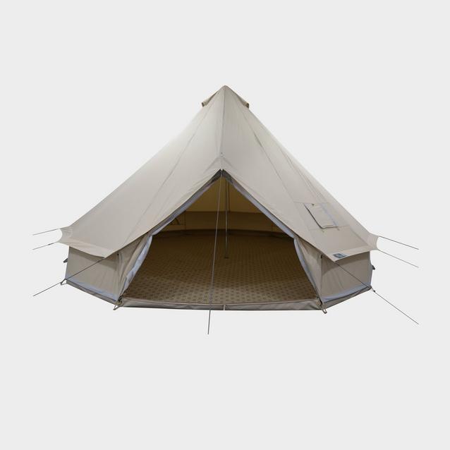 Lightweight bell outlet tent