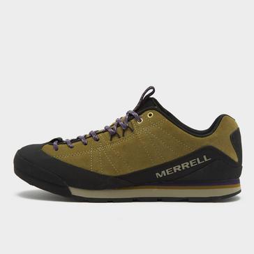 Green Merrell Men’s Catalyst Suede Shoes