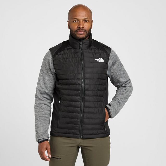 Black gilet shop north face