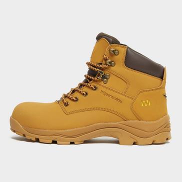 Orange HI GEAR WORX Men's Caled Mid Safety Boot