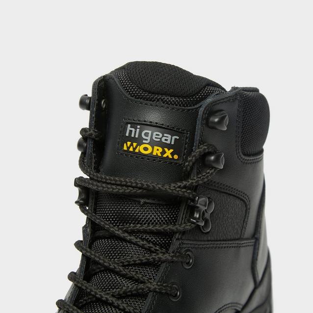 HI GEAR WORX Men s Caled Mid Safety Boot Blacks