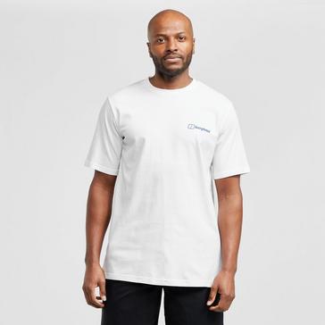 White Berghaus Men’s Mont Blanc MTN T-Shirt