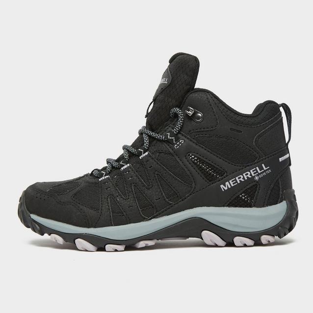 Black merrell clearance boots