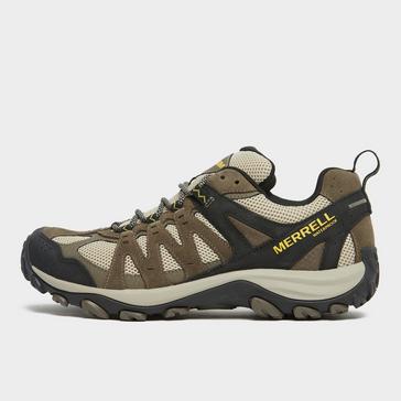 Light Brown Merrell Men’s Accentor 3 Waterproof Walking Shoe