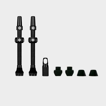 Black Muc Off Tubeless Presta Valves 60mm (Pair)