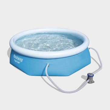 Blue Bestway 8ft Fast Set Round Pool