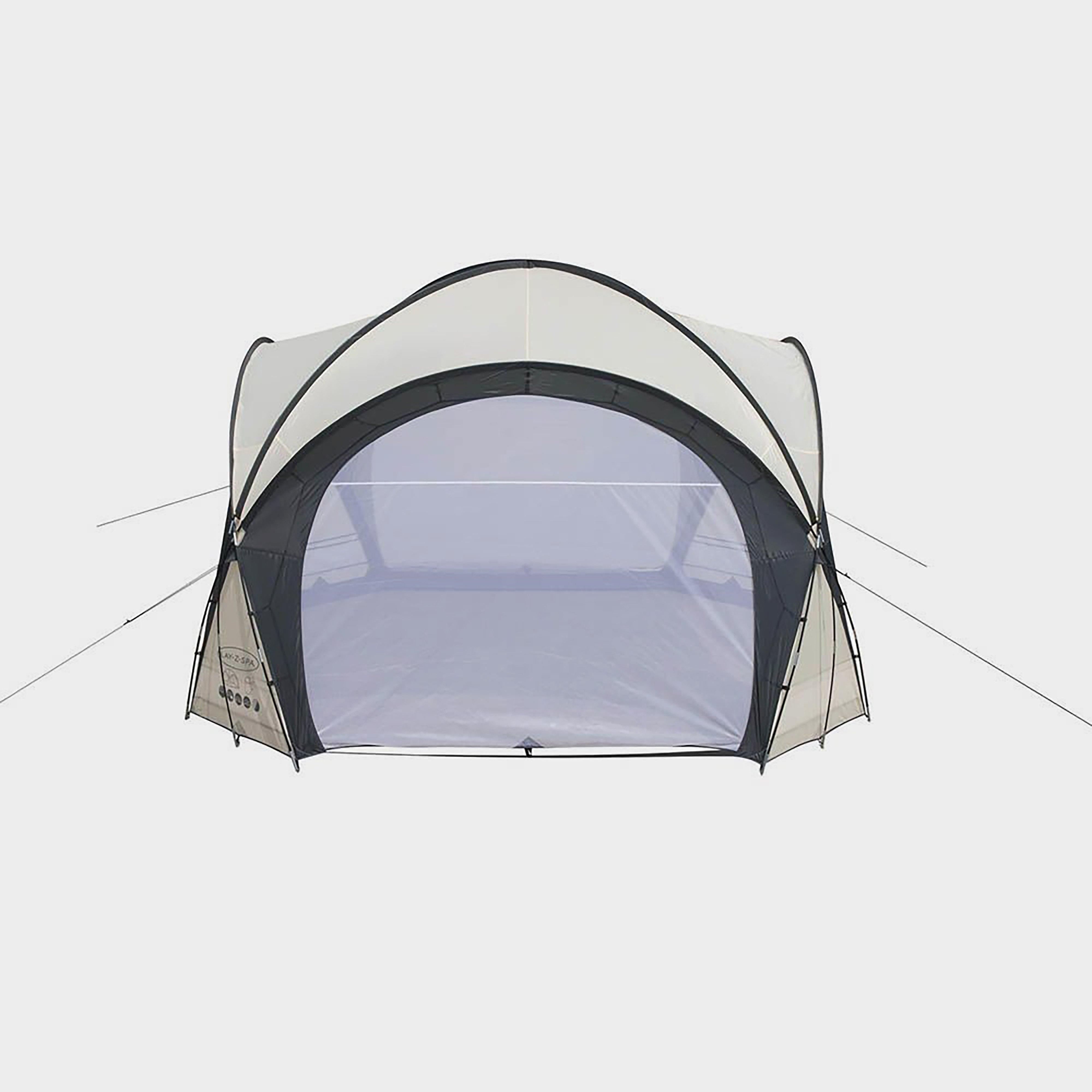 Image of Lay-Z-Spa Hot Tub Gazebo Dome Enclosure - Grey/Grey, Grey/Grey