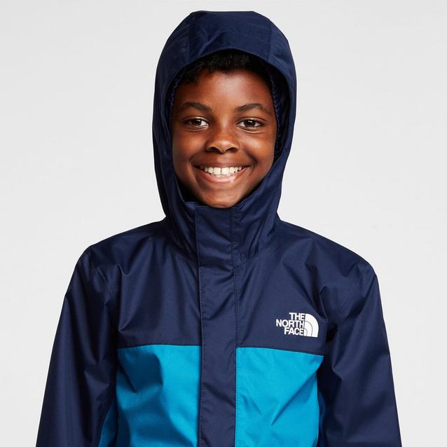 Kids north outlet face rain jacket