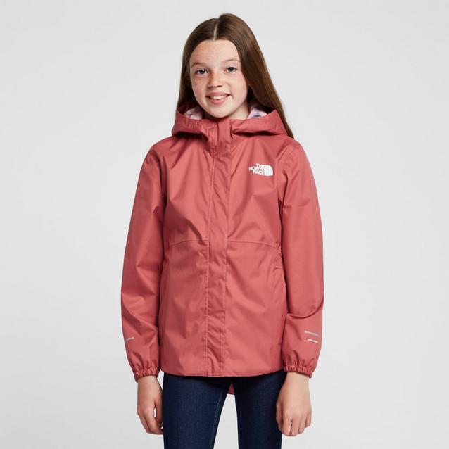 The North Face Antora Waterproof Rain Jacket in Red