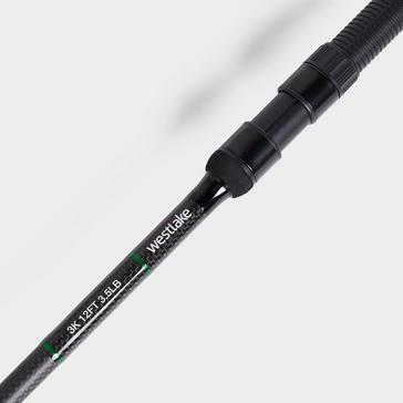 Black Westlake 3K Carp Rod- 12ft, 3.5lb