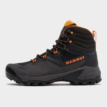 Black Mammut Men’s Sapuen Mid GORE-TEX® Walking Boots