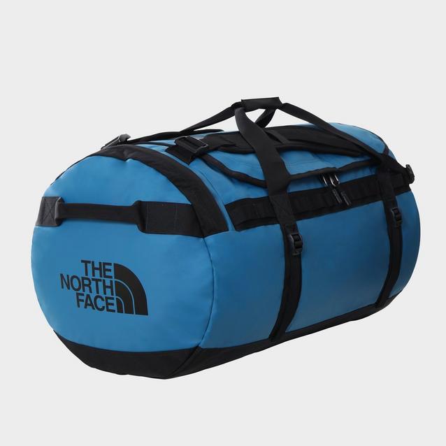 North face duffel bag blue sale