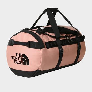 Pink The North Face Base Camp Duffel Bag (Medium)