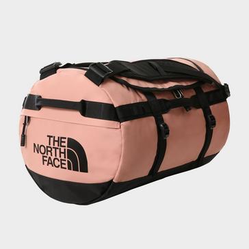 Pink The North Face Base Camp Duffel Bag (Small)