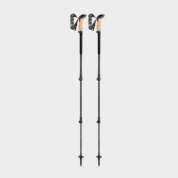 Grey Leki Black Series Carbon Walking Poles