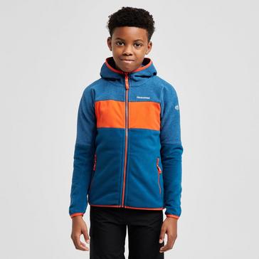 Blue Craghoppers Kids' Linden Hooded Fleece Jacket