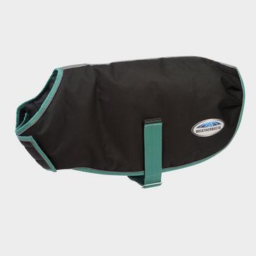Black WEATHERBEETA Green-Tec 900D Waterproof Dog Coat