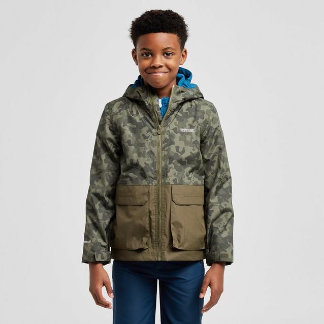 Regatta boys cheap waterproof coat