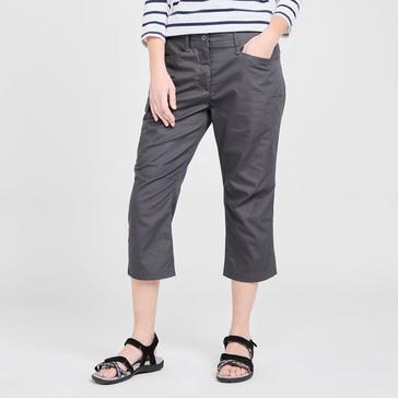 Grey Peter Storm Women's Ramble Capri Trousers