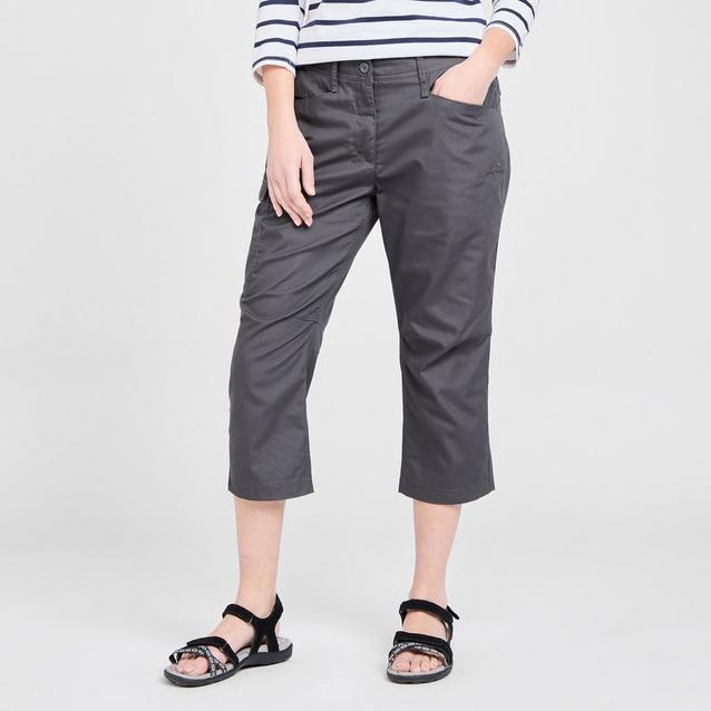 Grey Peter Storm Women's Ramble Capri Trousers image 1