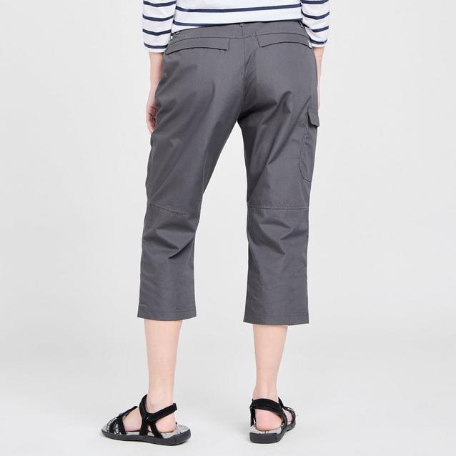 Womens gray capri on sale pants