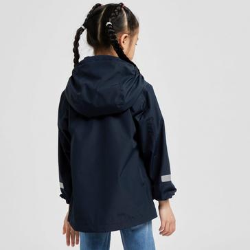 Navy Didriksons Kids’ Norma Waterproof Jacket