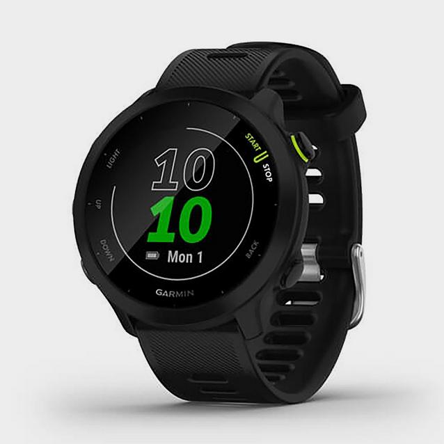 Black Garmin Forerunner 55 GPS Running Smartwatch image 1