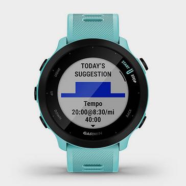 Blue Garmin Forerunner 55 GPS Running Smartwatch