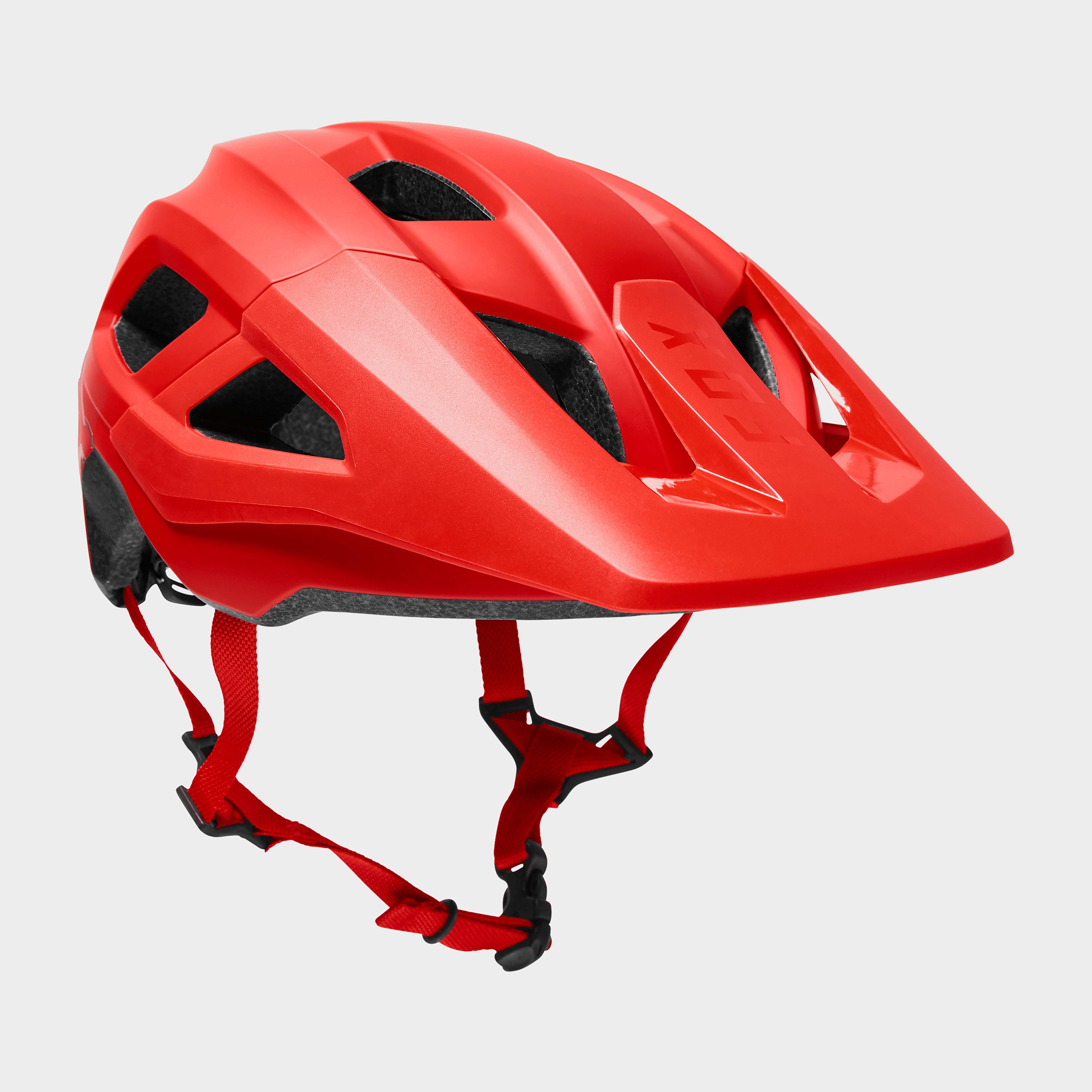 Image of Fox Cycling Mainframe Helmet - Red/Red, RED/RED