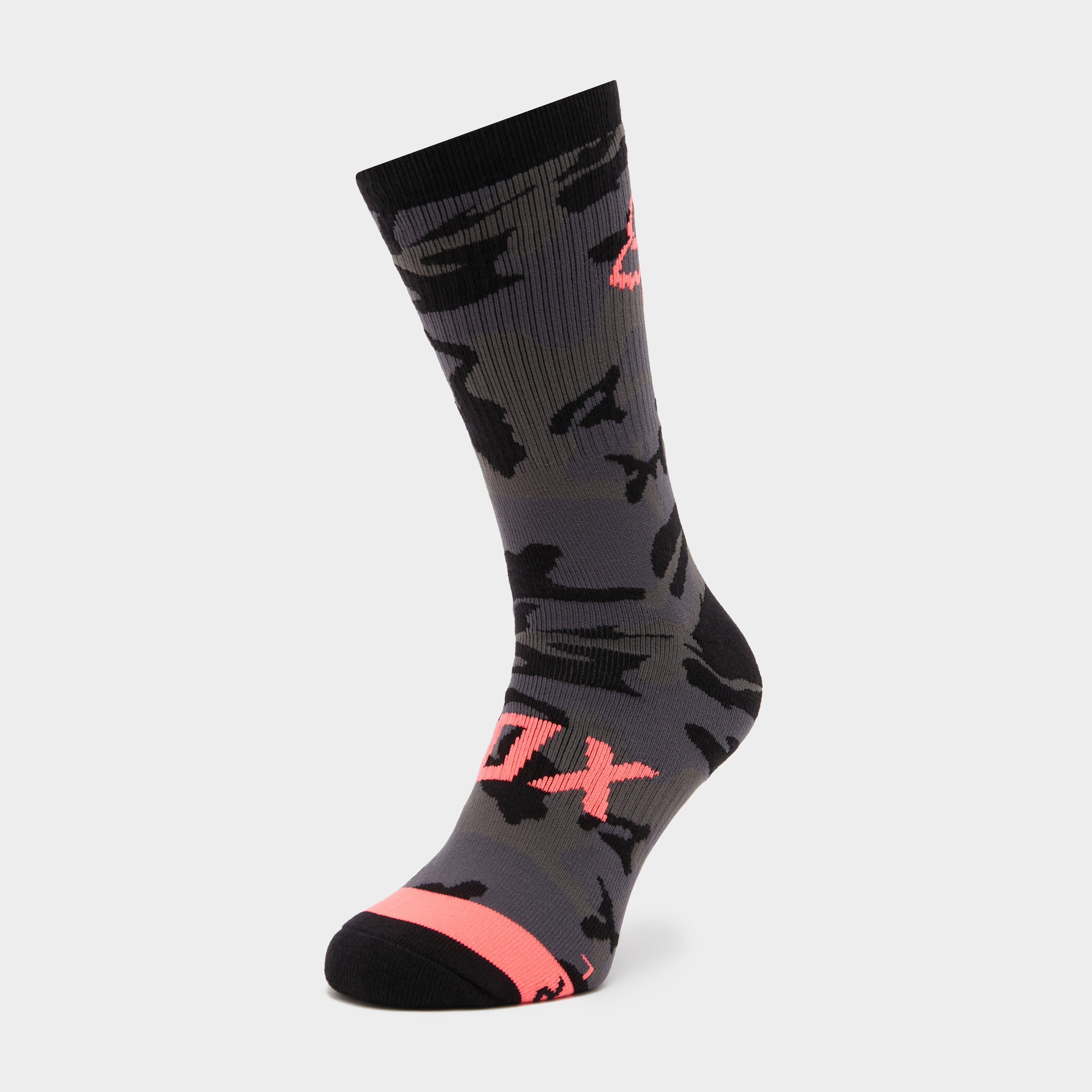 Image of Fox Cycling Unisex Defend Sock - Camouflage/Camouflage, CAMOUFLAGE/CAMOUFLAGE